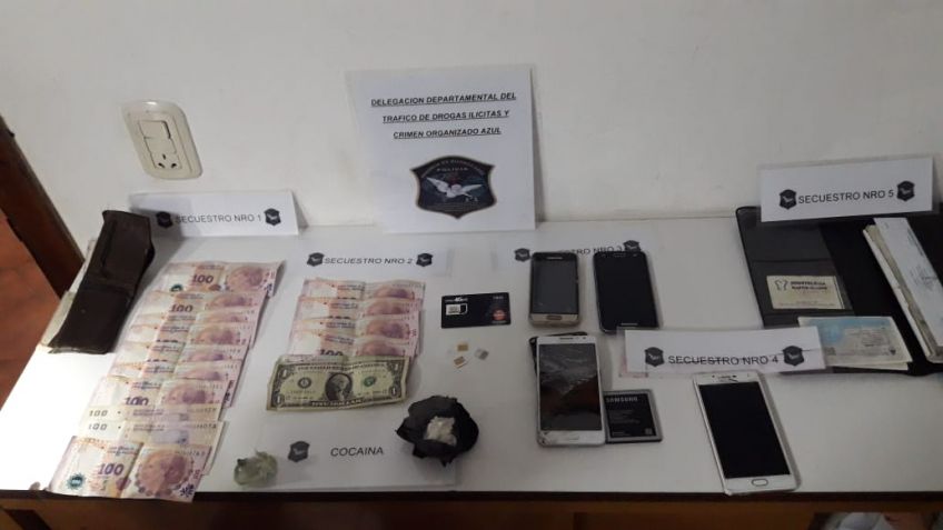 Secuestran cocaína y aprehenden a un hombre