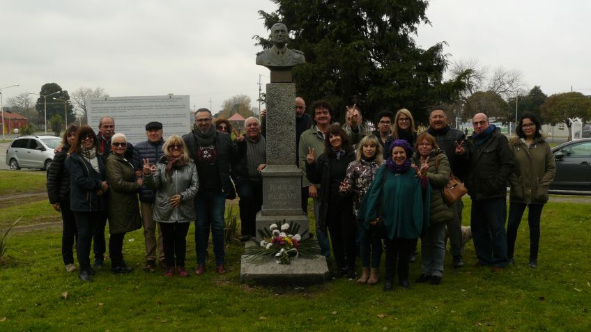 El PJ Tandil conmemoró al General Perón en el aniversario de su fallecimiento	