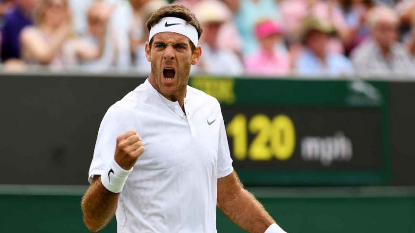 Del Potro debuta en Wimbledon con la chance de llegar al 3º del ranking