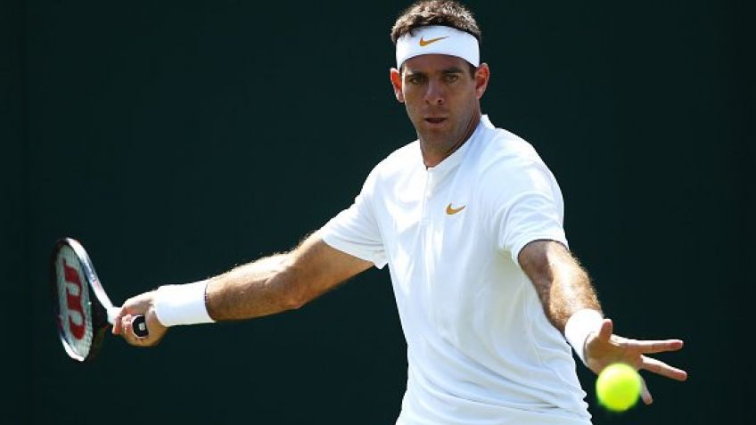 Del Potro arrancó ganando en Wimbledon