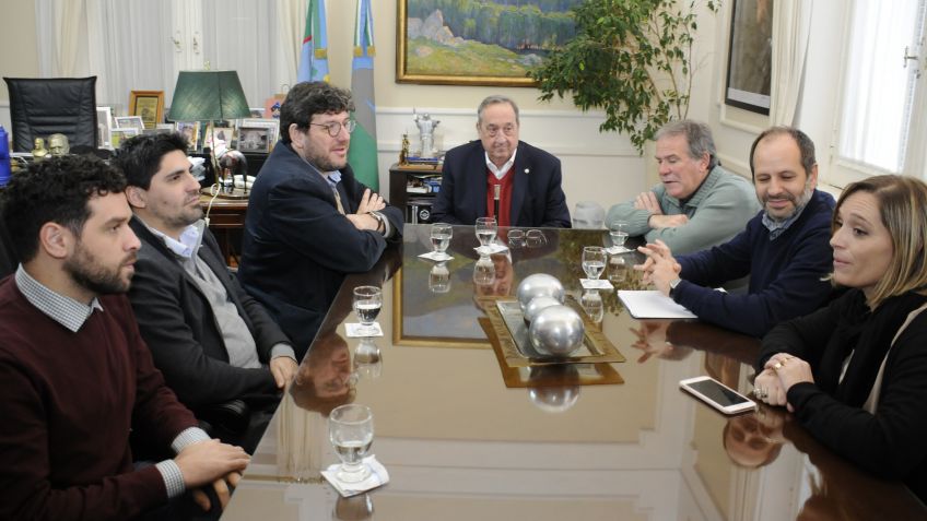 El intendente recibió al Ministro de Educación de la Nación