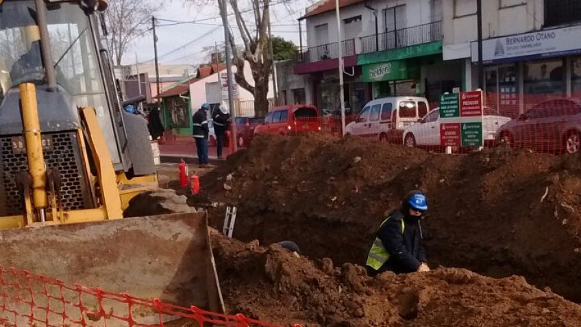 Tras varios días de ausencia, Camuzzi volvió al trabajo en Avellaneda
