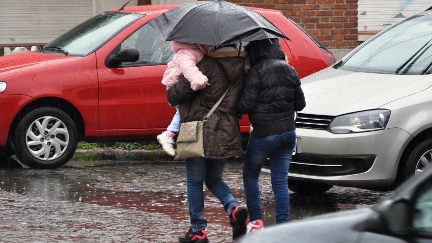 Lluvia y viento para el sábado
