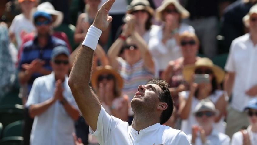 Del Potro sigue a paso firme en Wimbledon