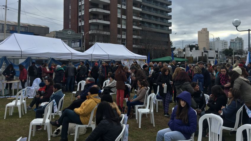 Bajo el lema "La Patria no se rinde", se llevó a cabo el festival cultural 