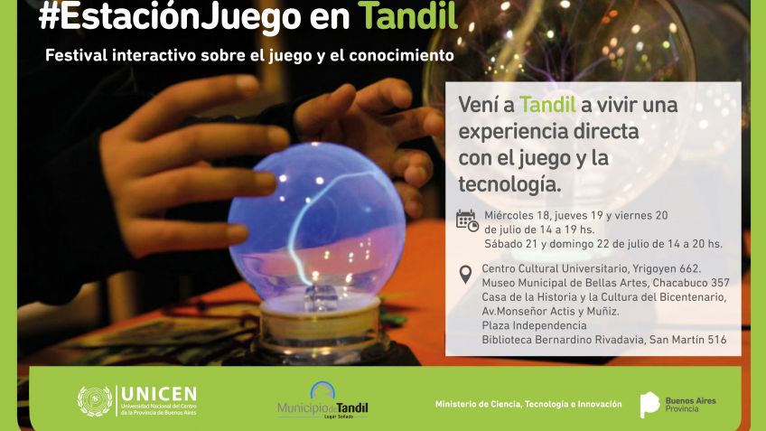 En vacaciones de invierno llega nuevamente a Tandil "Estación Juego"