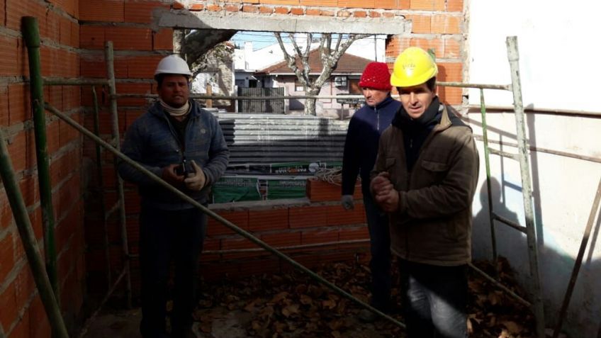 Comenzó la segunda etapa de la obra del edificio de la Escuela 502