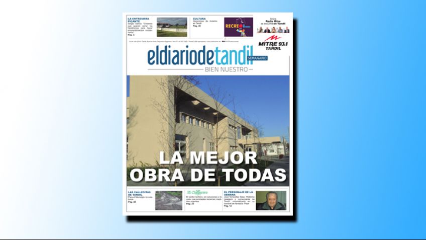 "La mejor obra de todas", la tapa del Semanario