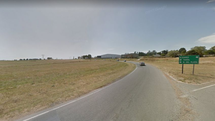 Se fracturó al ser alcanzado por una rueda suelta