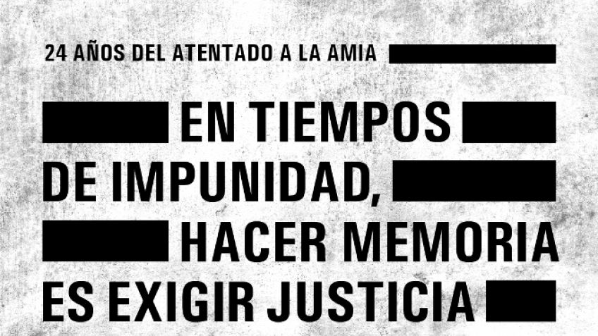 Se honrará en Tandil la memoria de las víctimas del atentado a la AMIA