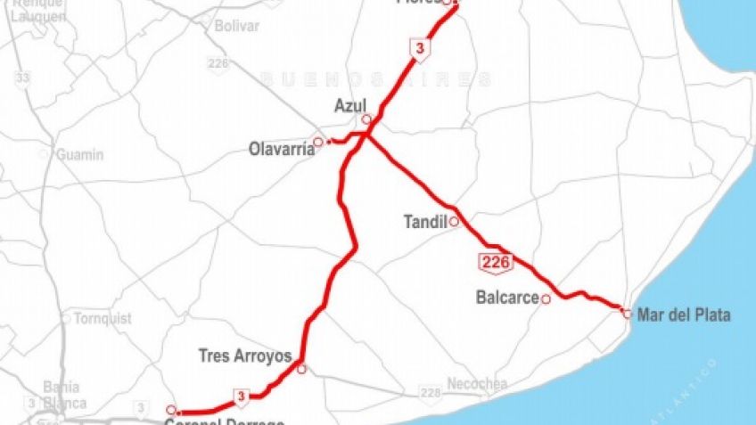 Se firma el contrato para las obras en la Ruta 226