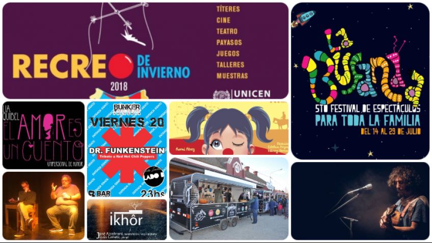Gran agenda para el fin de semana