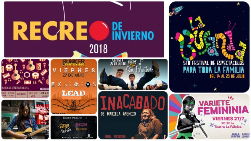 Extensa agenda cultural para el fin de semana