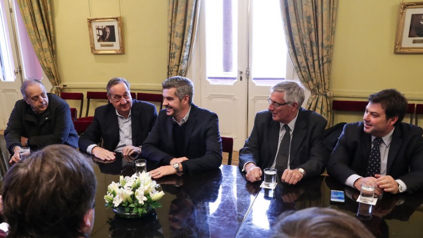 El intendente se reunió con Marcos Peña y cumple una intensa agenda