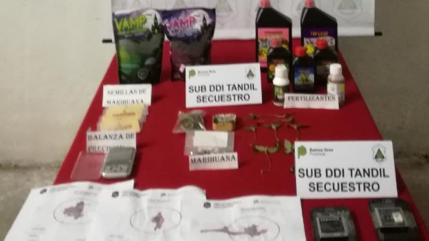 La Sub DDI Tandil secuestró drogas y otros elementos en un consultorio clandestino