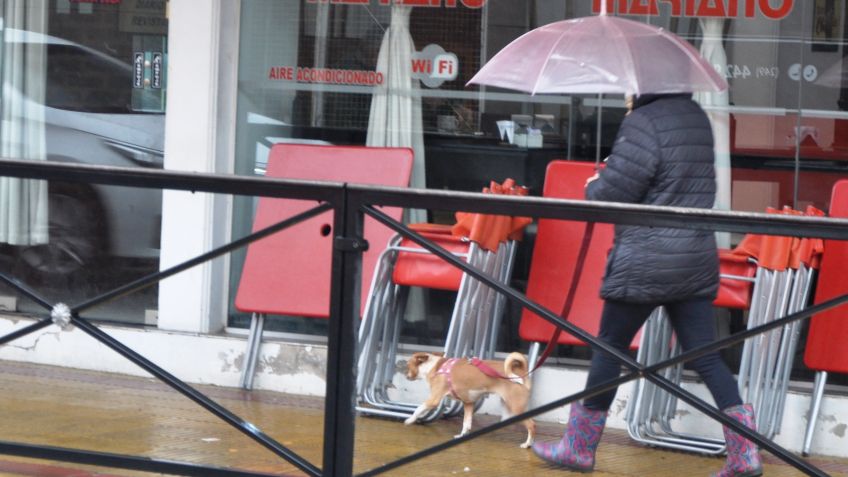 El domingo sigue lloviendo