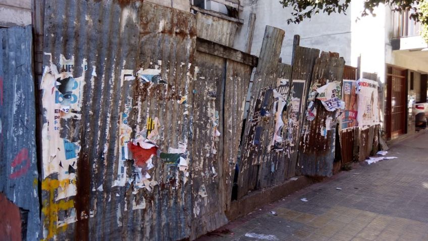 En pleno centro, una cuadra totalmente descuidada