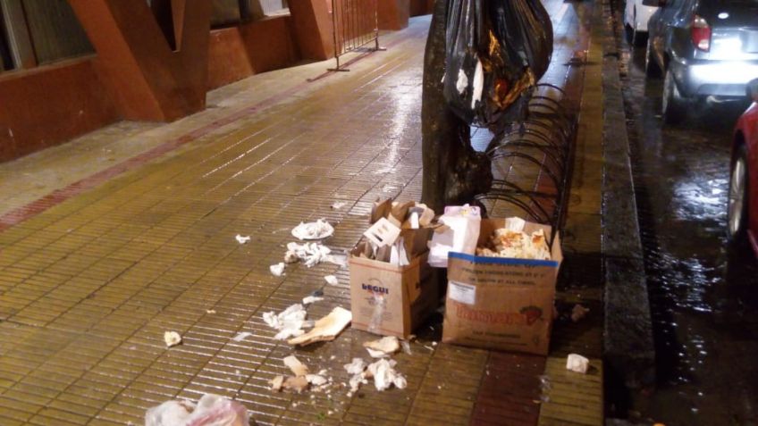 En pleno centro, una cuadra totalmente descuidada