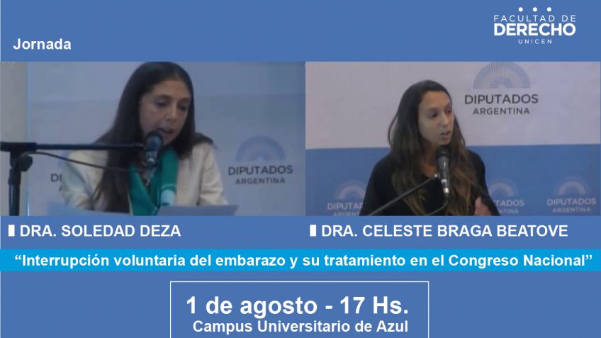 Jornada Interrupción voluntaria del embarazo y su tratamiento en el Congreso Nacional