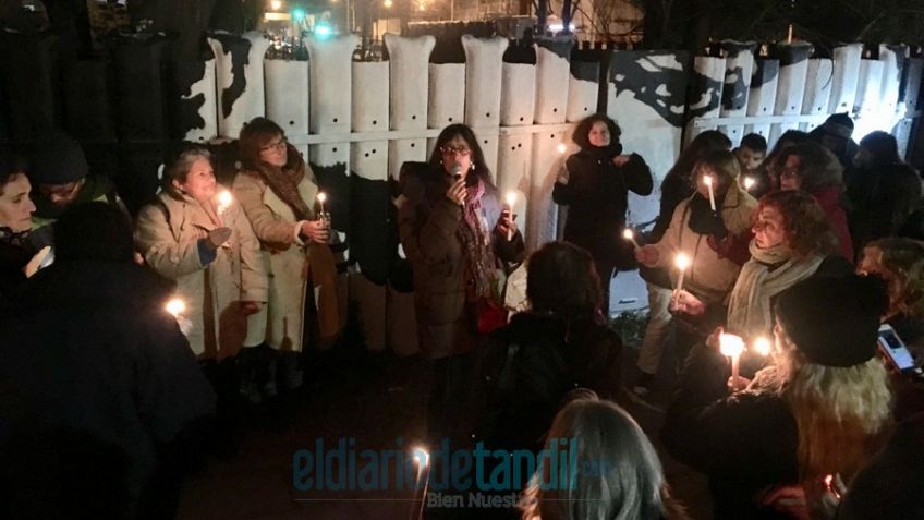En Tandil también recordaron a Santiago Maldonado