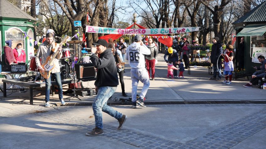 Defendiendo el "escenario del pueblo"