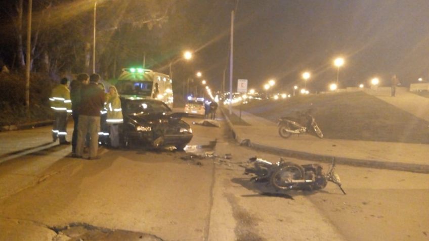 Otro motociclista perdió la vida en un siniestro vial