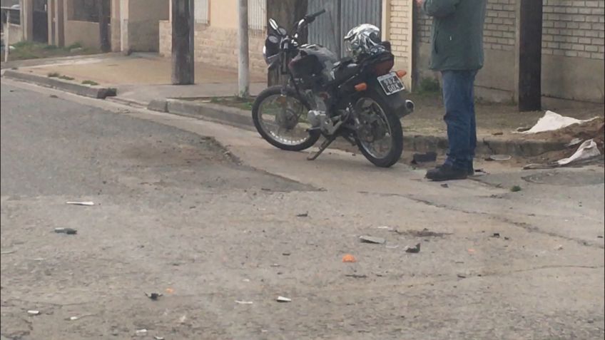 Un nuevo choque entre auto y moto