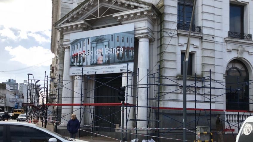 Intensifican los trabajos en el Paseo del Banco