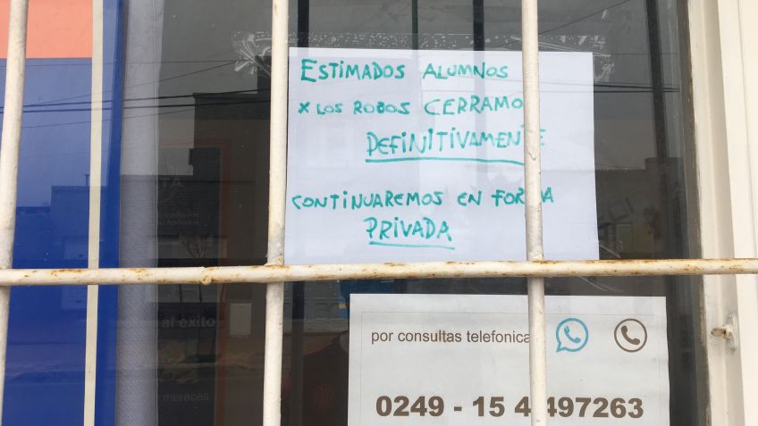 Les vaciaron el local y decidieron cerrar definitivamente