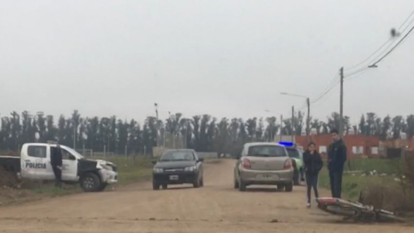 Dos menores hospitalizadas tras choque entre auto y moto