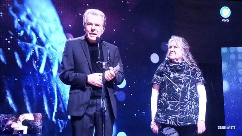 Víctor Laplace fue homenajeado con un Cóndor de Plata a la Trayectoria