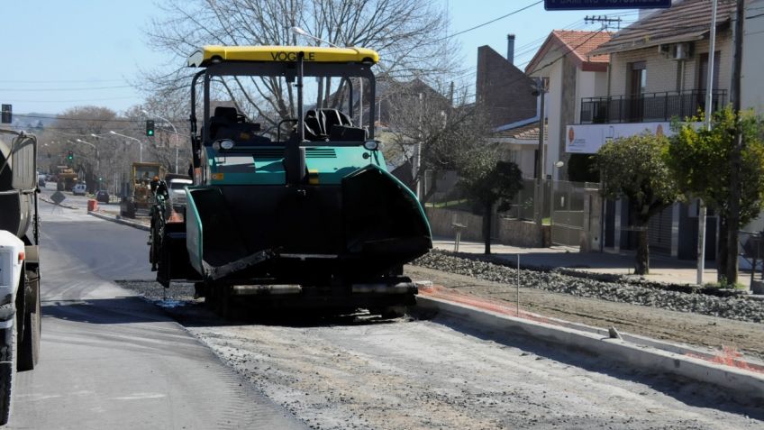 Anunciaron millonaria inversión en repavimentación