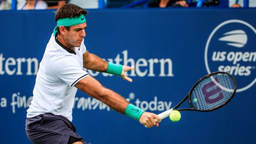 Del Potro estrenó el 3º con una victoria