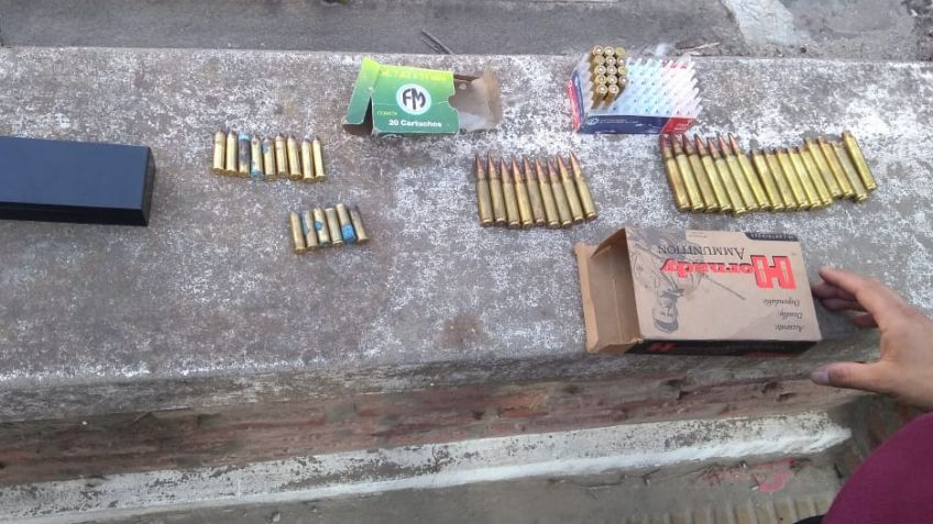 Persecución, amenazas y disparos: secuestran armas y municiones