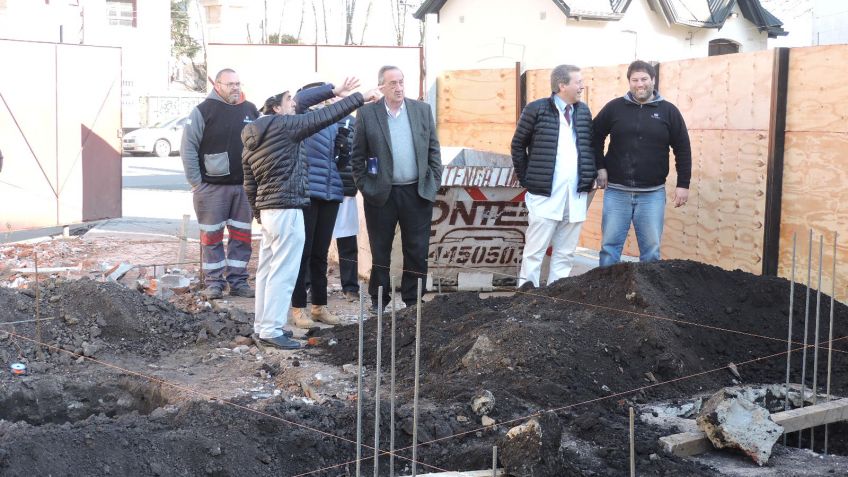 Continúan las obras en el Hospital Ramón Santamarina
