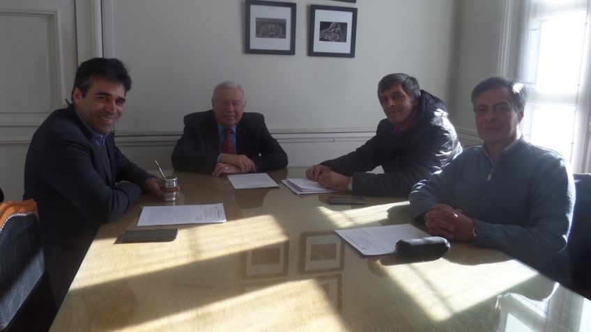 Rector de UNICEN recibió al Intendente de Necochea