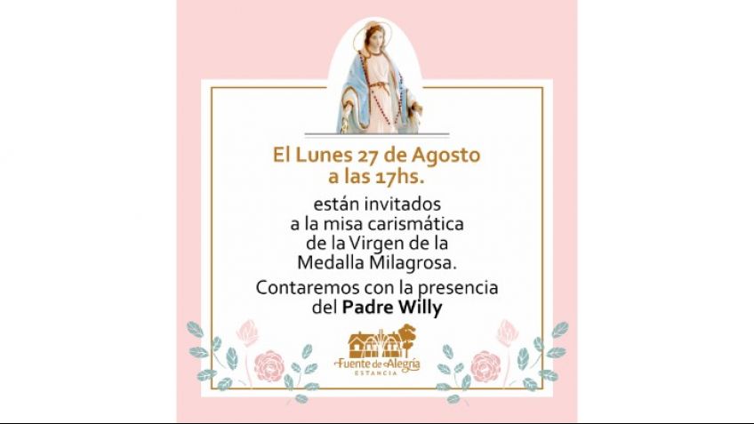Misa Nuestra Señora de la Medalla Milagrosa