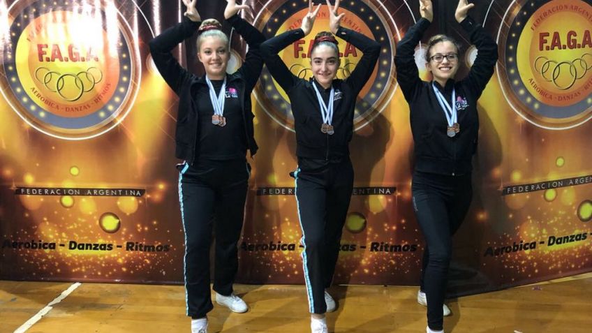 La Cascada estuvo en el Torneo de Gimnasia Aeróbica Regional