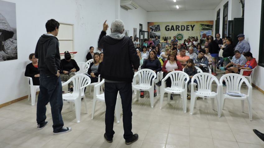Se inició en Gardey el proceso de presupuesto participativo 2018