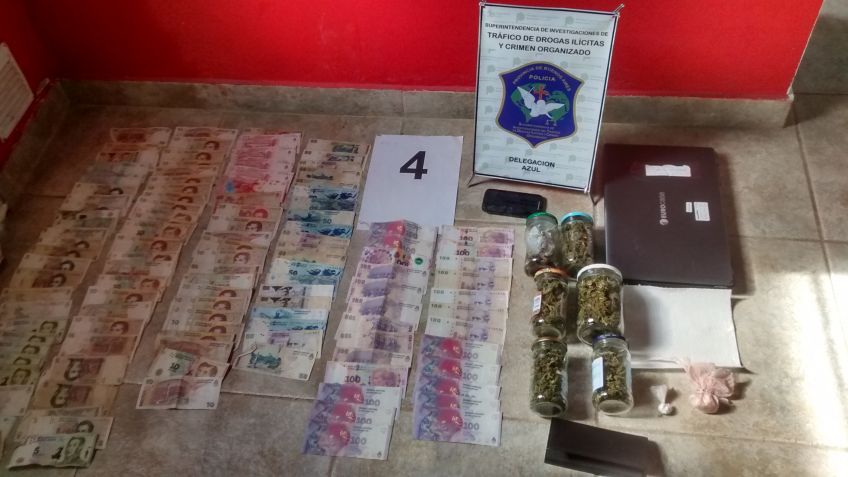 Secuestran marihuana y cocaína en múltiples allanamientos