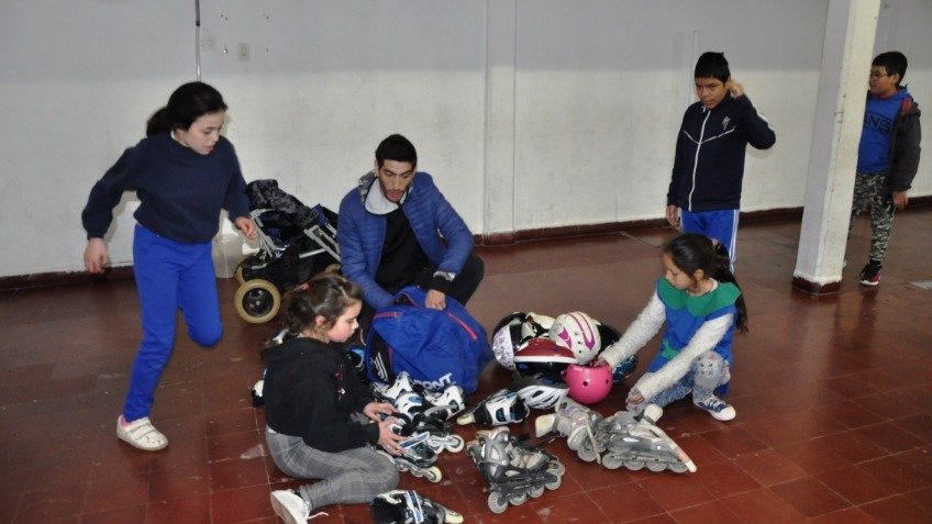 Los chicos de ATAD realizaron una actividad recreativa en Ferro