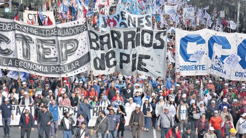 Marcha para que "se termine con el ajuste"