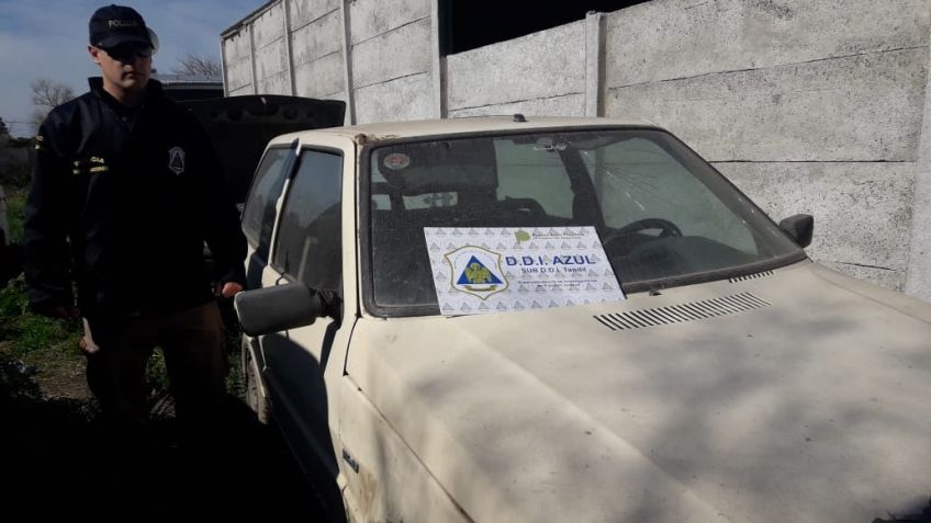 La Sub DDI Tandil secuestró un vehículo y un arma de fuego