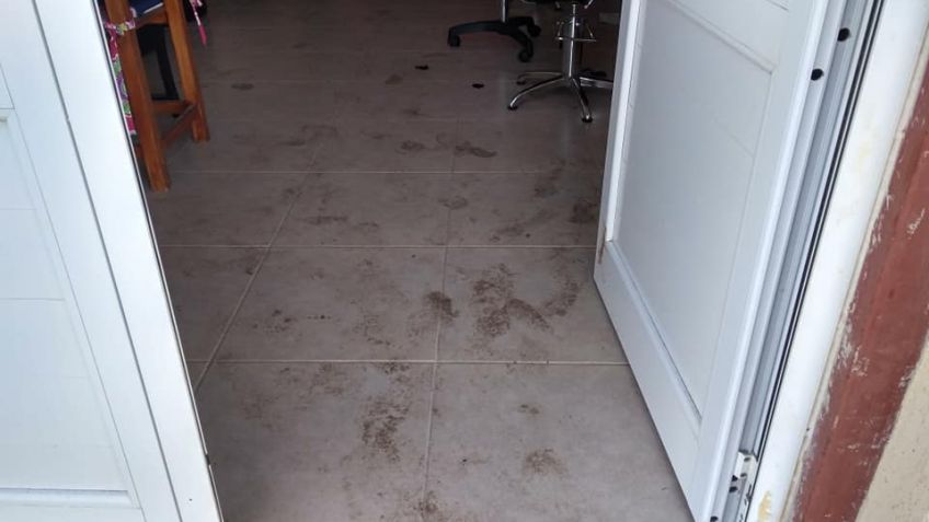 Robaron elementos de trabajo de una peluquería