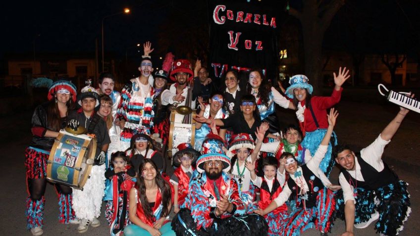 Correla Voz festeja sus cuatro años murgueando