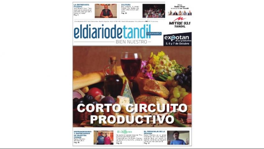 "Corto circuito productivo", la tapa del Semanario