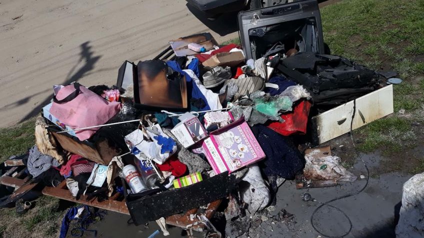 Se incendió una vivienda y piden la ayuda de la comunidad