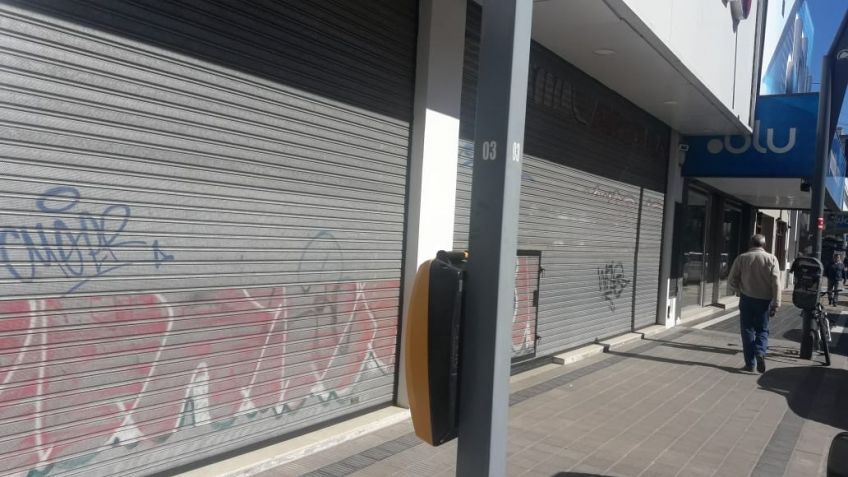 Negocios cerrados y un paro a la vuelta de la esquina