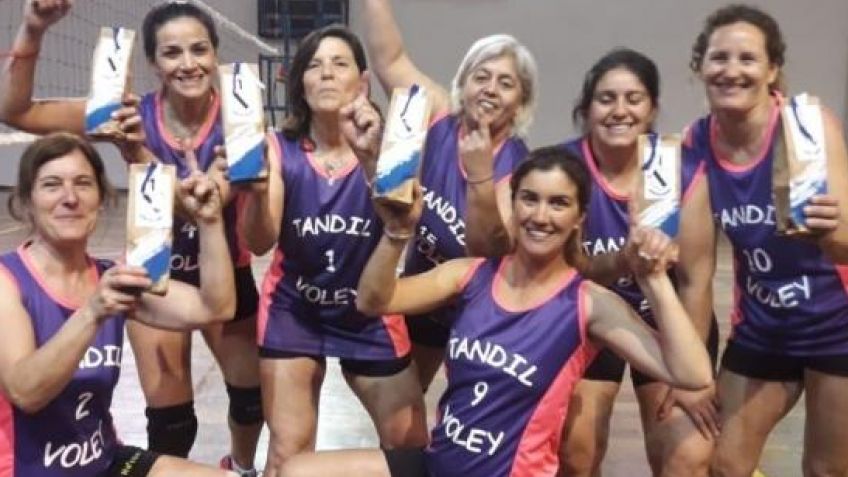 Tandil voley se coronó en Rauch