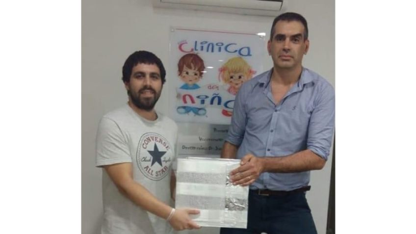 Manu comienza hoy su tratamiento contra la atrofia muscular